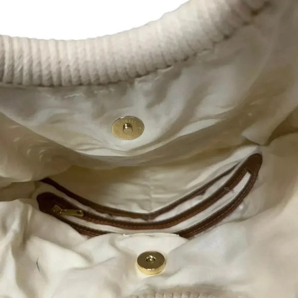 Sigrid Olsen Handcrafted Natural Macrame Crossbody Fully Lined Snap Close Bag - Picture 15 of 16